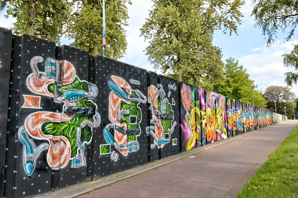 graffiti eindhoven hdr urbex art kunst kunstwerk mural murals berenkuil straatkunst